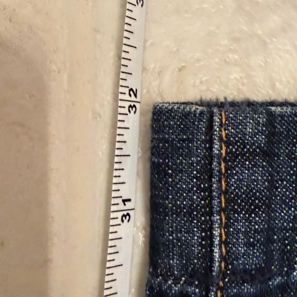 7 For All Mankind Dark Blue High Rise Jeans - Picture 5 of 10